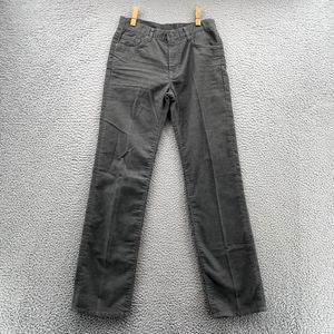 7 For All Mankind Pants Sz 16 28 x 31 Gray Standard Corduroy Jeans Casual Womens